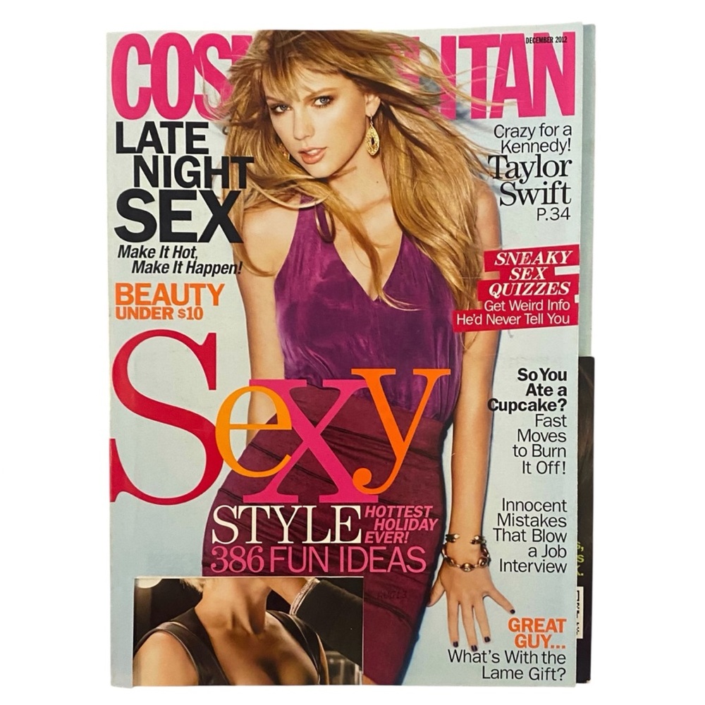 Cosmopolitan December 2012 Taylor Swift Cover